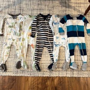 Burt’s Bees Baby Slim Fit Organic Cotton Footed Pajamas